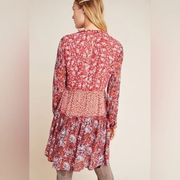 Maeve Anthropologie Esther Tiered Tunic size Medium - Picture 3 of 7